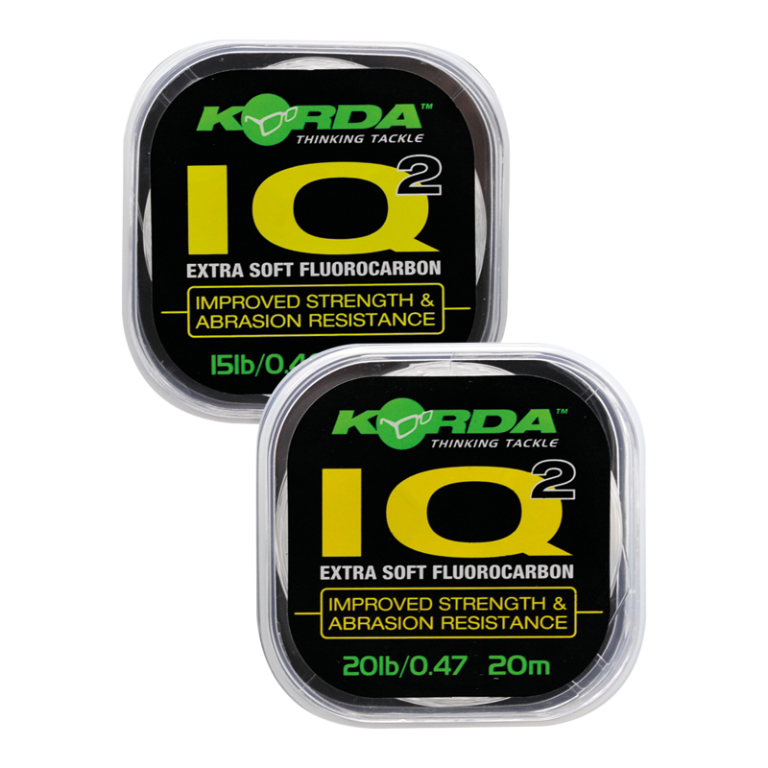 Korda IQ Extra Soft Fluorocarbon Hooklink 20 lb - Előkezsinór