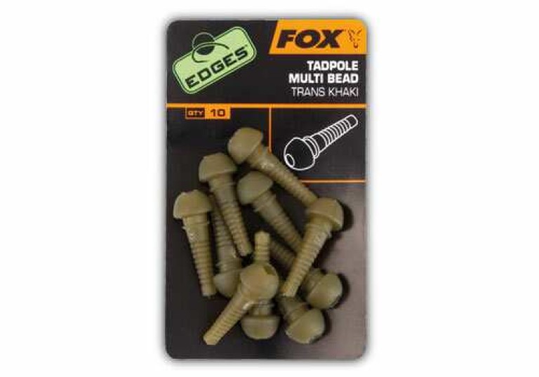 Fox Edges Tadpole Multi Bead trans khaki - Gumihüvely