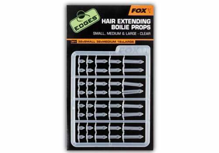 Fox Edges Hair Extending Boilie Props clear - Bojli stopper