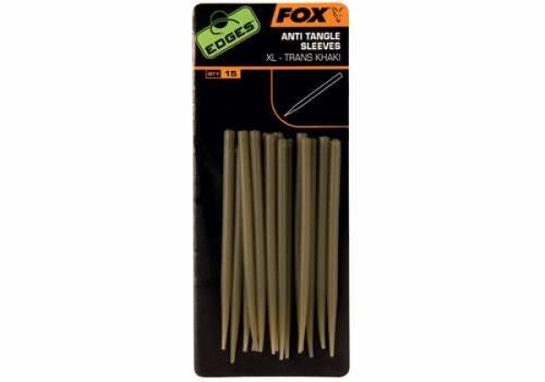 Fox Edges Anti Tangle Sleeve XL Khaki - Gubancgátló gumihüvely