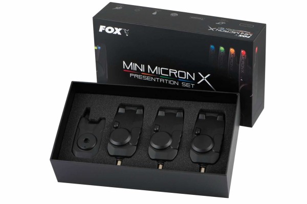 Fox Mini Micron X 3 rod set - Elektromos kapásjelző szett 3+1