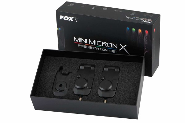 Fox Mini Micron X 2 rod set - Elektromos kapásjelző szett 2+1