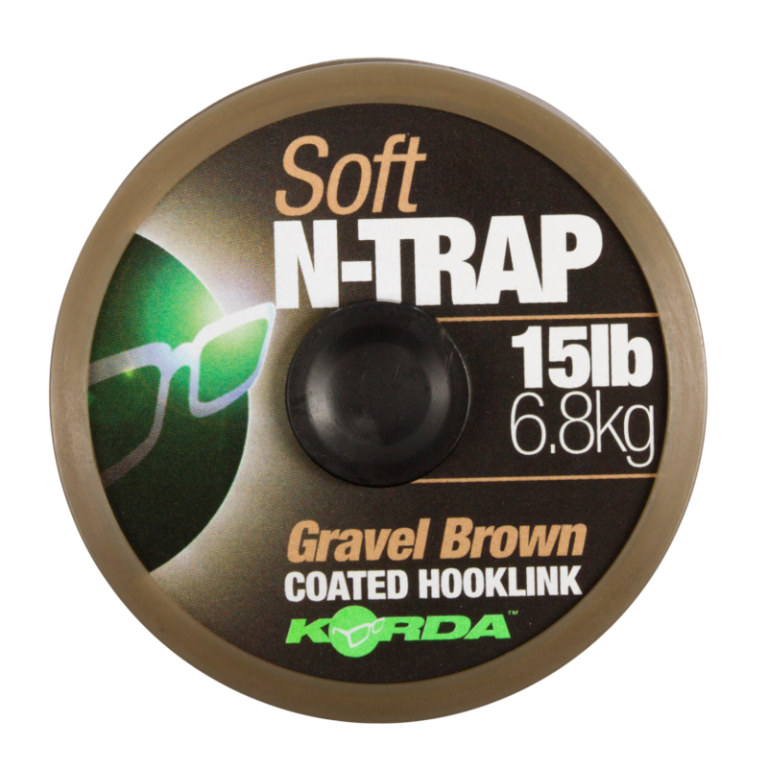 Korda N-Trap Soft Gavel Brown 20 lb 20 m - Előkezsinór