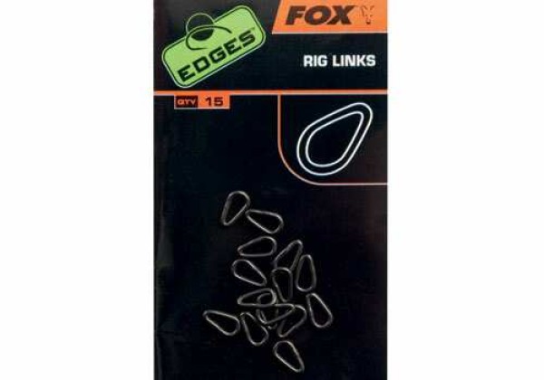 Fox Edges Rig Links x 15 - Előkecsatlakozó