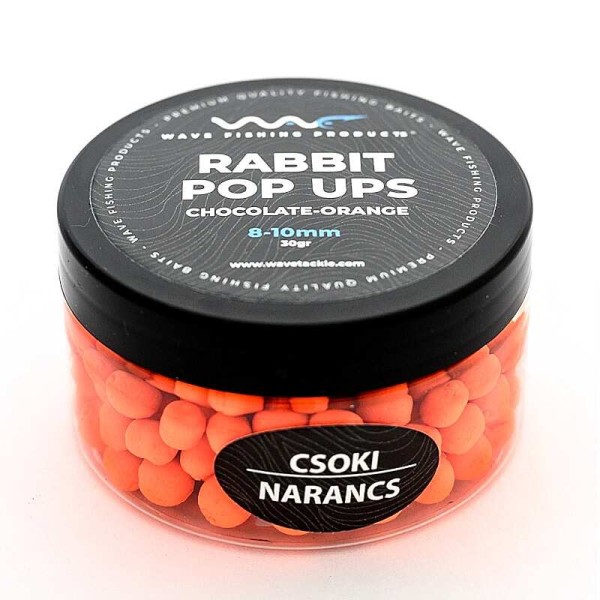 Wawe Product Rabbit Pop Ups csoki-narancs 8-10 mm