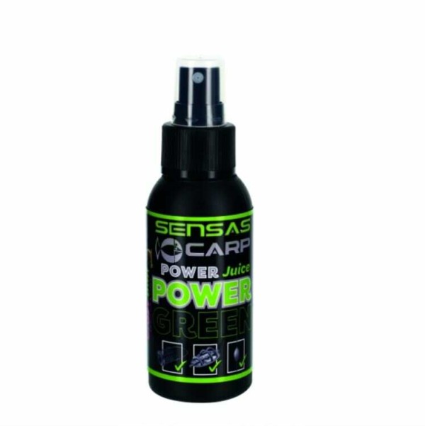 Sensas Attraktor Spray Power Juice Power Green (fokhagyma) 75 ml