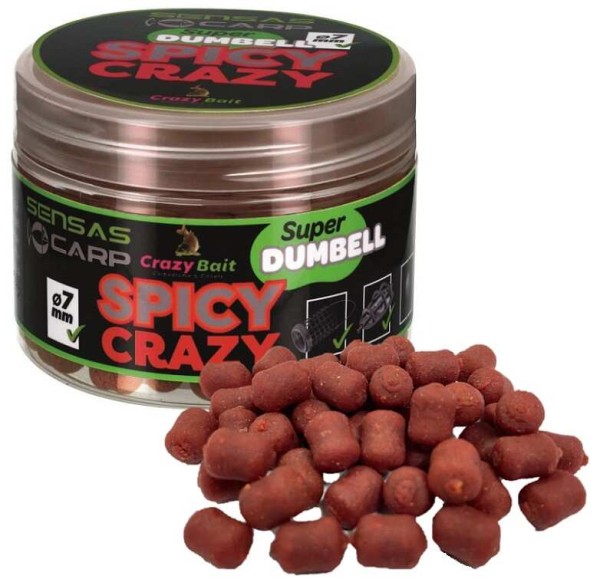 Sensas Super Dumbell 7 mm Spicy Crazy (fűszer) 80 g