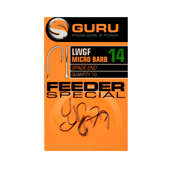 Guru Feeder Special Hooks - Mikroszakállas lapkás horog