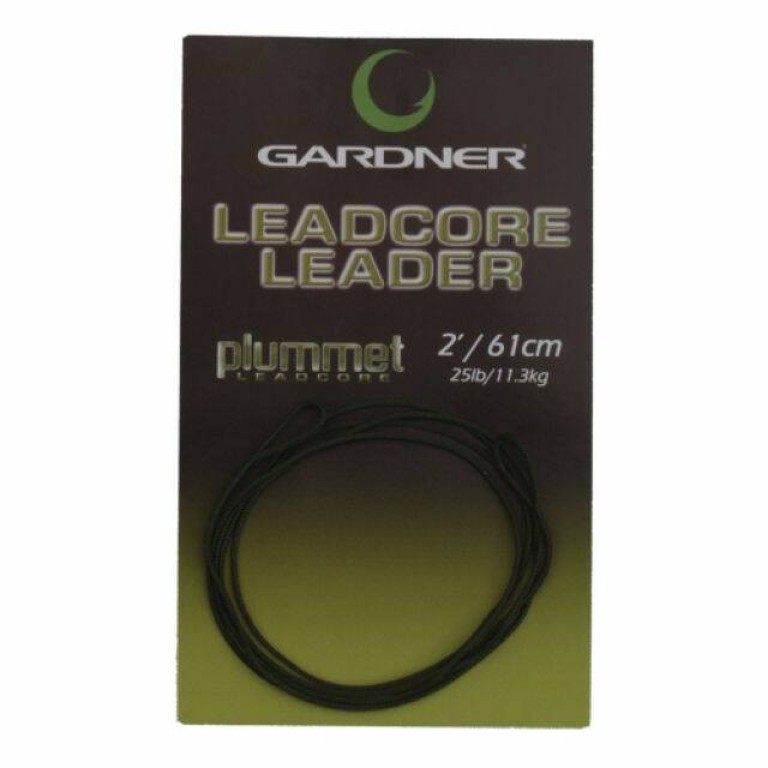 Gardner Leadcore leaders 25 lb  91 cm - Előkötött ólombetétes leadcore