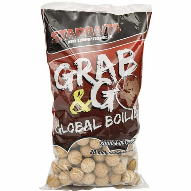 Starbaits Grab & Go Global Boilies 20 mm 1 kg