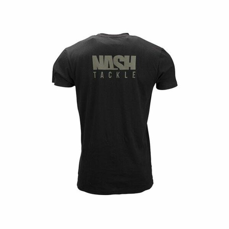 Nash Tacklet T-Shirt Black - Fekete póló