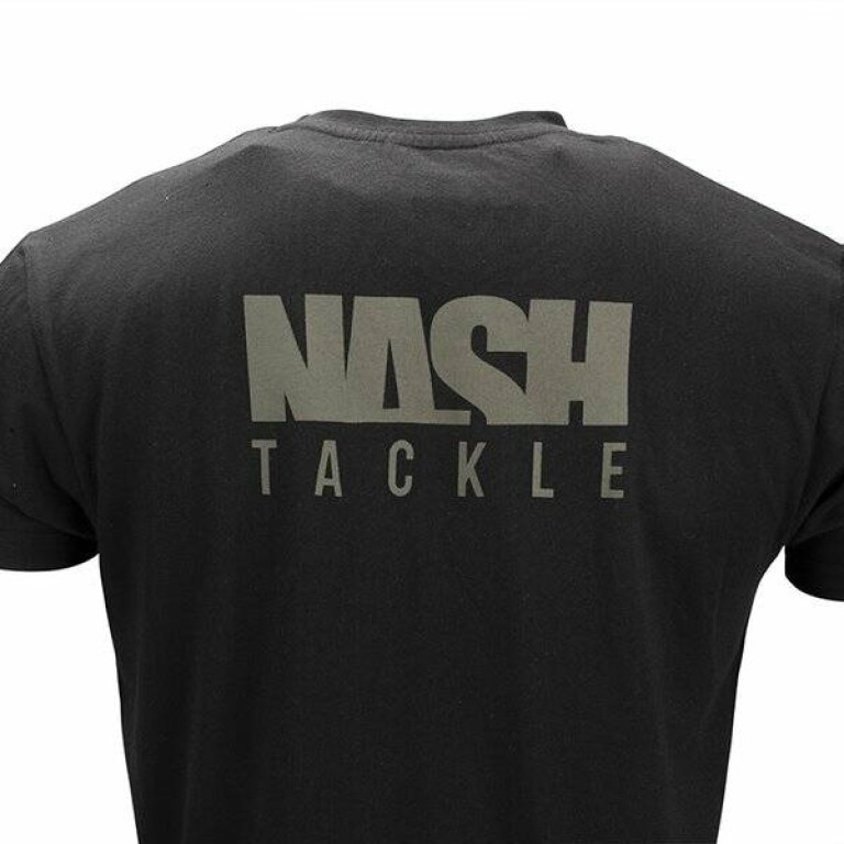 Nash Tacklet T-Shirt Black - Fekete póló