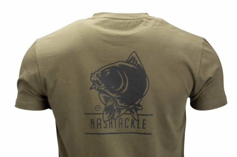 Nash Tackle T-Shirt Green - Zöld póló