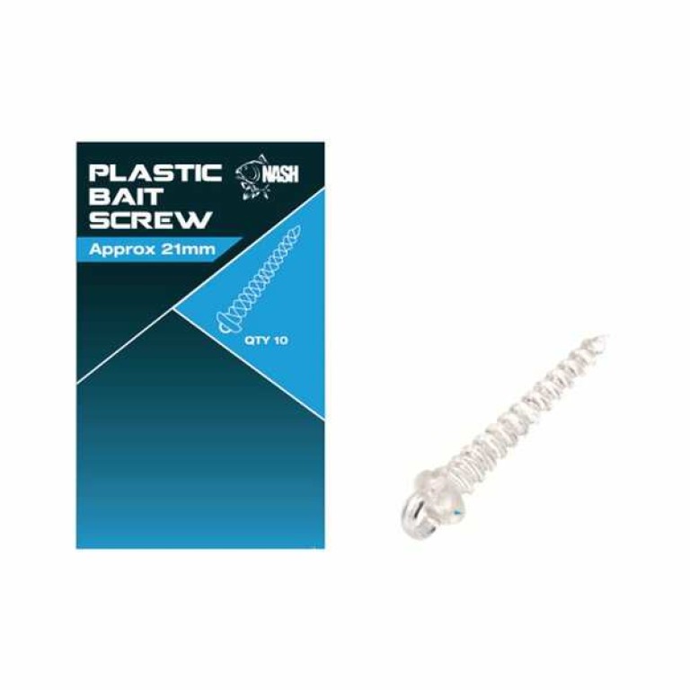 Nash Plastic Bait Screws - Műanyag csalicsavar