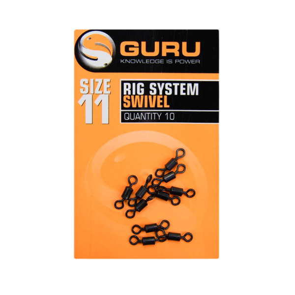 Guru Size 11 Rig System Swivels - Forgó