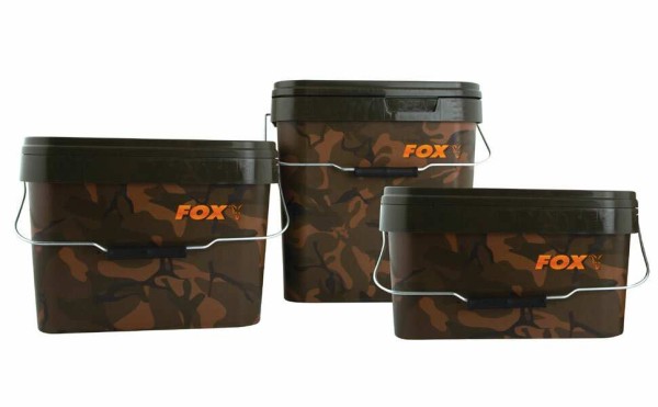 Fox Camo Square bucket - Szögletes vödör