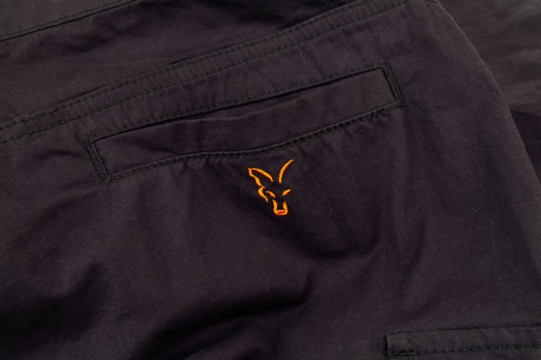 Fox Collection Combats Black/Orange - Melegítő nadrág
