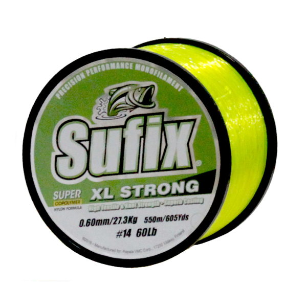 Sufix XL Strong Neon Yellow 600 m - Monofil zsinór /neon sárga/