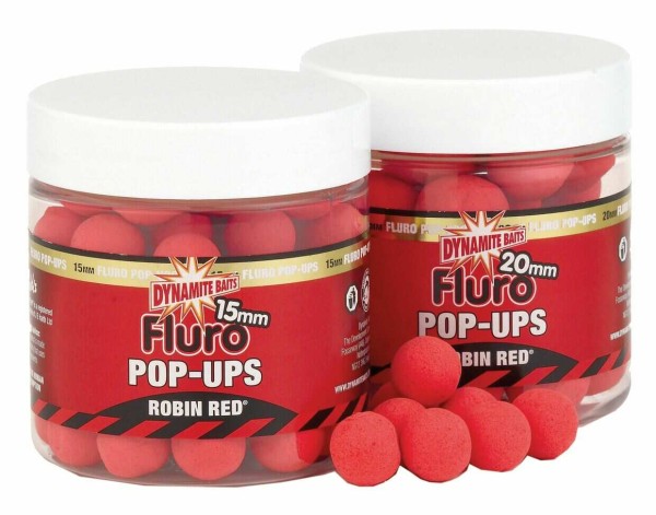 Dynamite Baits Robin Red Fluoro Pop-ups 100 g