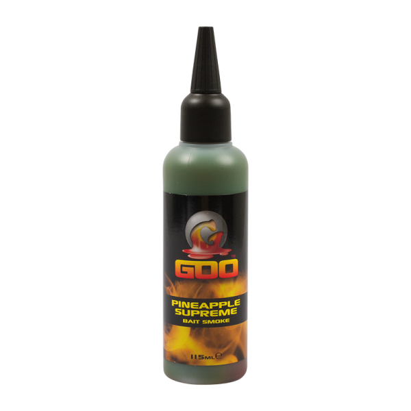 Korda Goo Kiana Pineapple Supreme Bait Smoke 115 ml Liquid - Folyékony Attraktor /ananász/